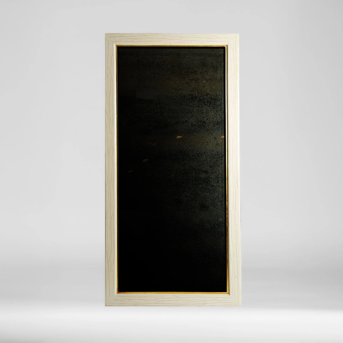 IVORY ANTIQUE MIRROR