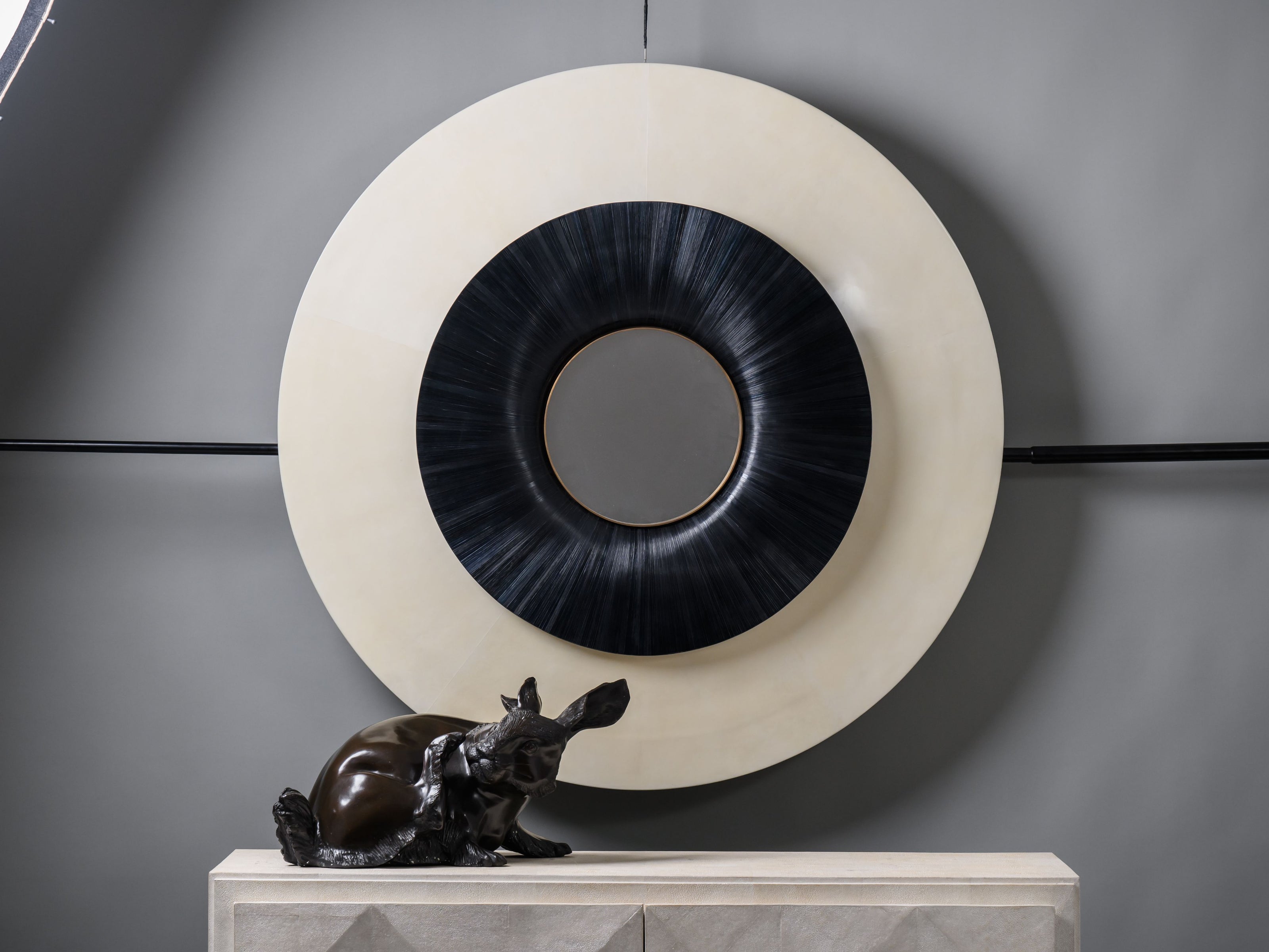 IVY ROUND MIRROR