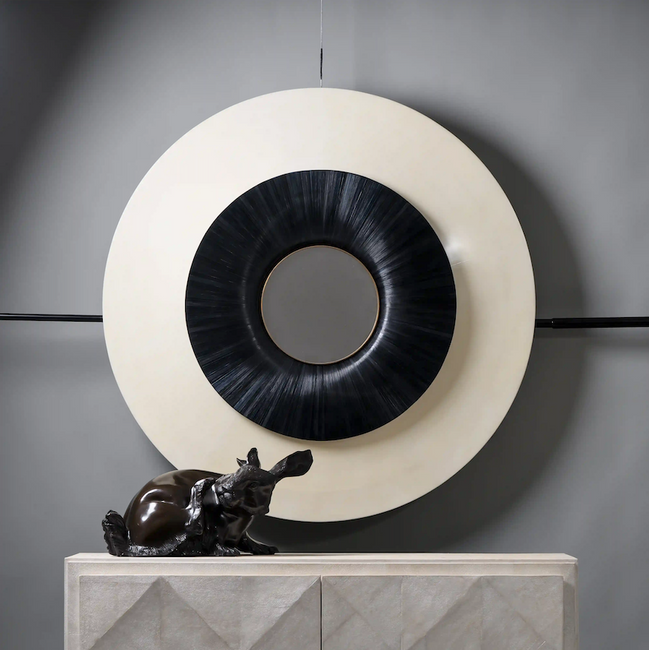 IVY ROUND MIRROR
