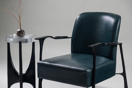 ETHAN ARMCHAIR INDIGO