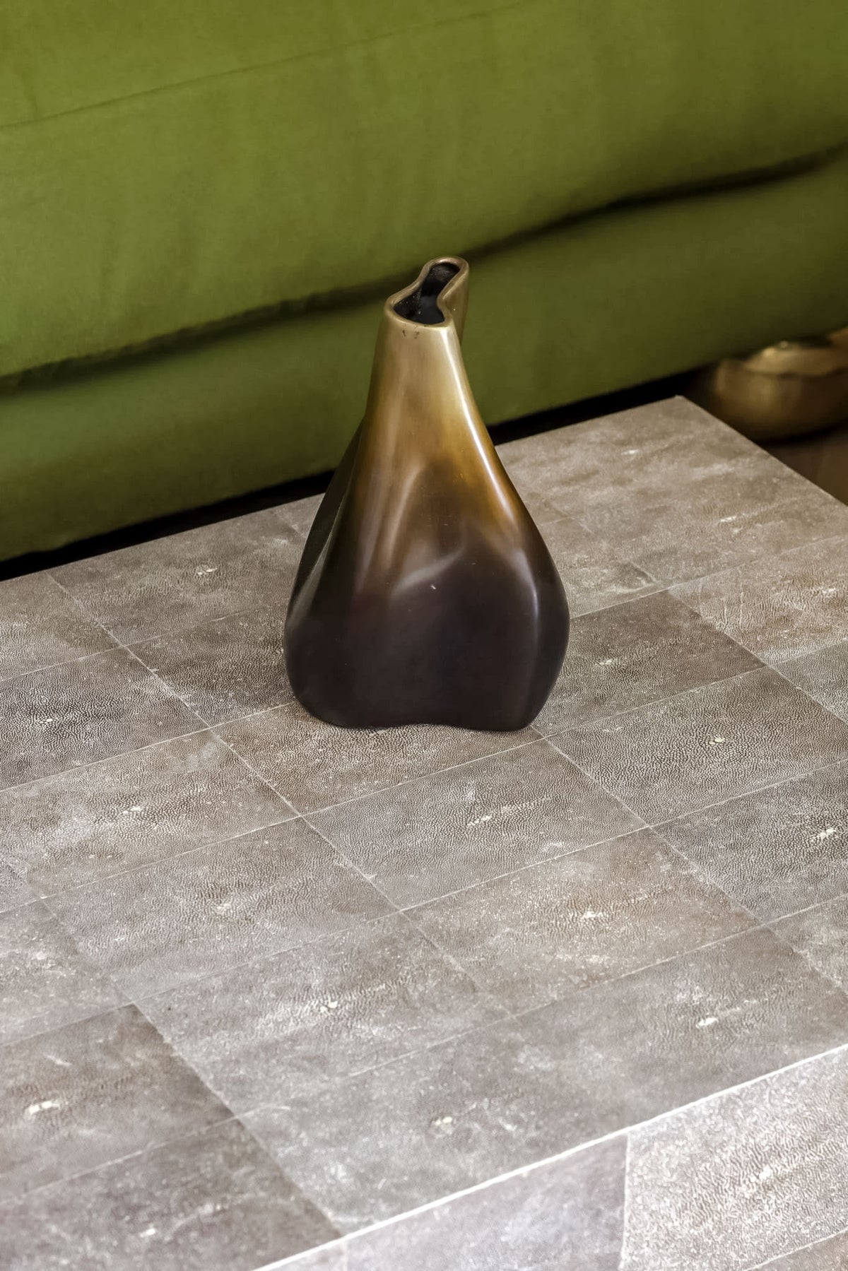 Block Shagreen Coffee Table, Noto Atelier, view 2