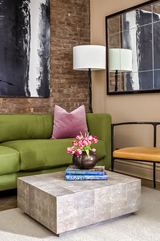 Block Shagreen Coffee Table, Noto Atelier, view 4