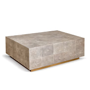 Block Shagreen Coffee Table, Noto Atelier, view 7