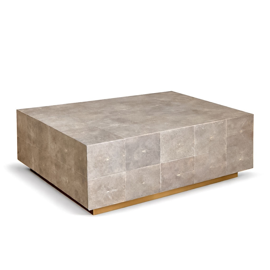 Block Shagreen Coffee Table, Noto Atelier, view 7
