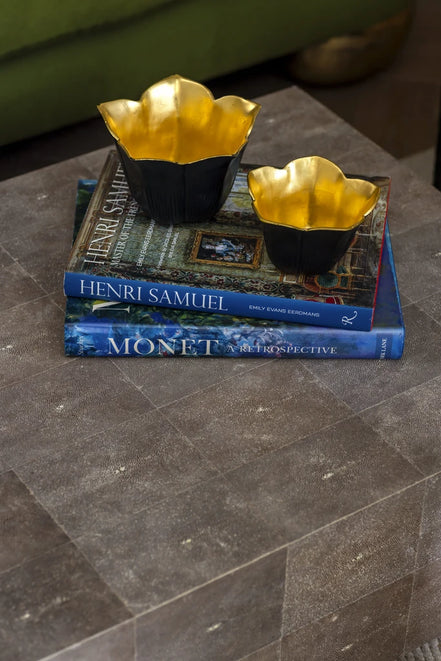 Block Shagreen Coffee Table