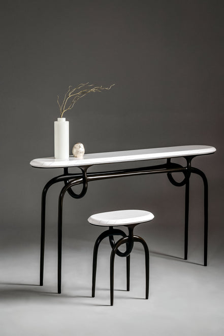 Lennon Side Table, Noto Atelier, view 3