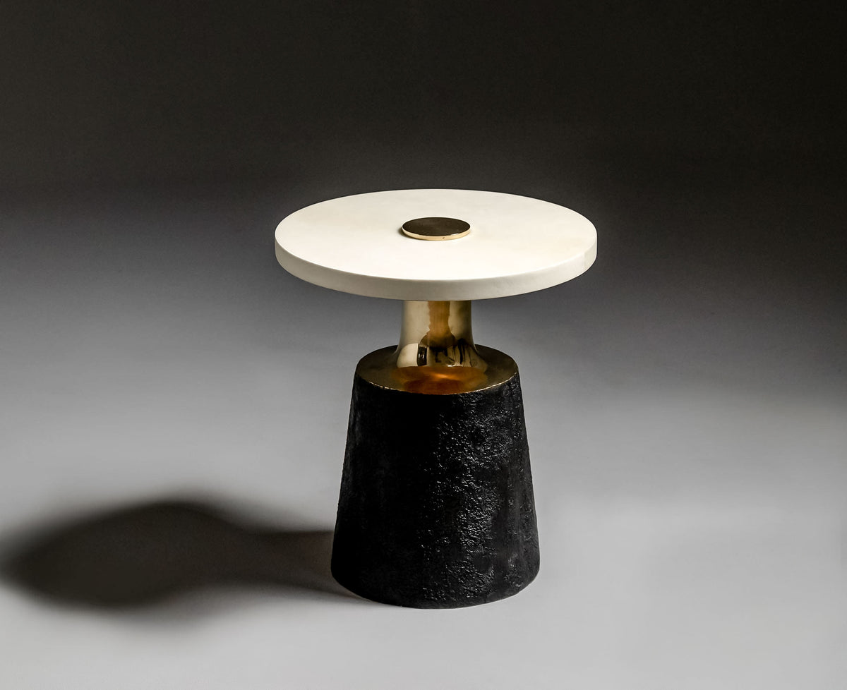 Necked Side Table by Noto Atelier