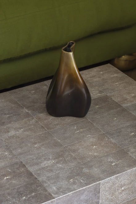 Block Shagreen Coffee Table