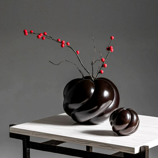 Pepper Vase by Noto Atelier, antique bronze