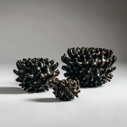 Uni Vase by Noto Atelier, antique bronze